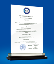 TÜV-SÜD Certification for PACF 5029